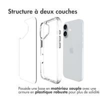 imoshion Coque Rugged Air Apple iPhone 16 Plus - Transparent