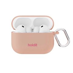Holdit Coque Solid Silicone Apple AirPods Pro 3 - Bare Pink