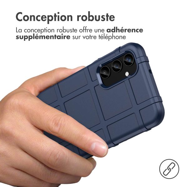 imoshion Coque Rugged Shield Samsung Galaxy A25 (5G) - Bleu foncé