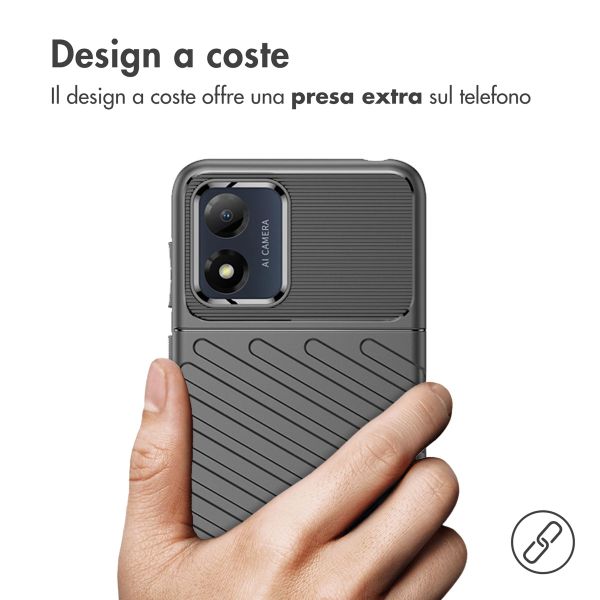 imoshion Coque arrière Thunder Motorola Moto E13 - Noir