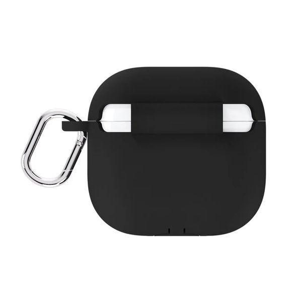 Holdit Coque Solid Silicone Apple AirPods 4 - Noir