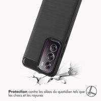 imoshion Coque Brushed Oppo Reno 12 Pro - Noir