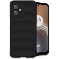 imoshion Coque arrière EasyGrip Motorola Moto G54 - Noir