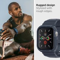 Spigen Coque Rugged Armor™ Pro Apple Watch 44 mm / 45 mm - Bleu foncé