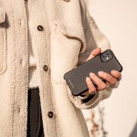 imoshion Coque de couleur avec cordon amovible Apple iPhone 12 Pro Max - Noir