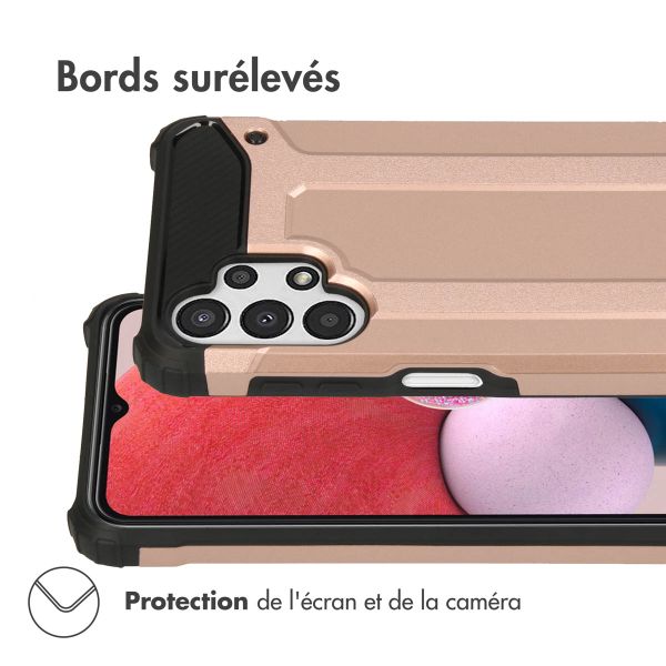 imoshion Coque Rugged Xtreme Samsung Galaxy A13 (4G) - Rose Dorée