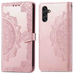 imoshion Etui de télephone Mandala Samsung Galaxy A25 (5G) - Rose Doré
