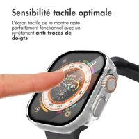 imoshion Coque rigide à couverture complète Apple Watch Ultra / Ultra 2 - 49 mm - Transparent