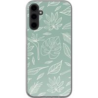 imoshion Coque Design Samsung Galaxy A14 (5G) - Leaves Line-Art