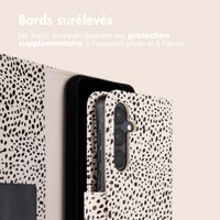 imoshion Étui de téléphone portefeuille Design Samsung Galaxy A55 - Desert Dots