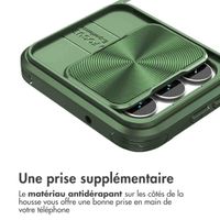 imoshion Coque arrière Camslider Samsung Galaxy S23 - Vert foncé