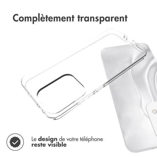 Accezz Coque Clear Oppo Reno 13 - Transparent