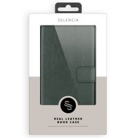 Selencia Étui de téléphone portefeuille en cuir véritable Samsung Galaxy A52(s) (5G/4G)