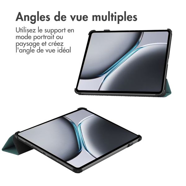 imoshion Coque tablette Trifold OnePlus Pad 2 - Vert foncé