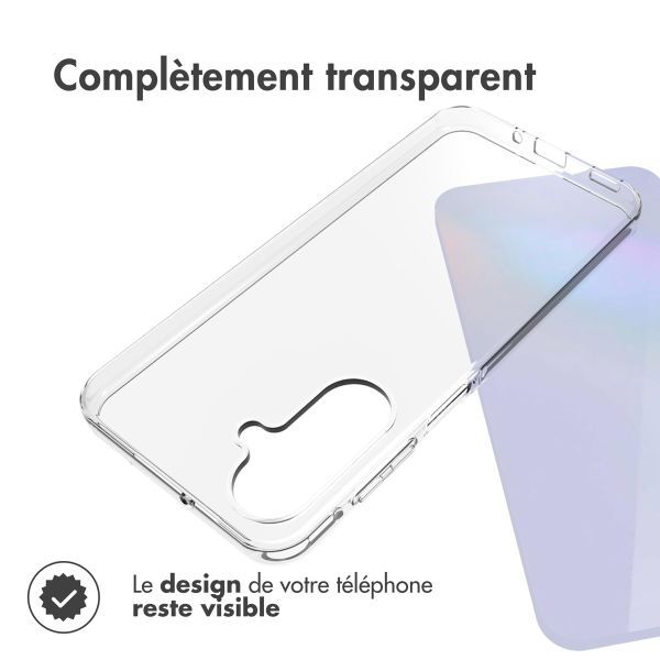 Accezz Coque Clear Samsung Galaxy A17 - Transparent