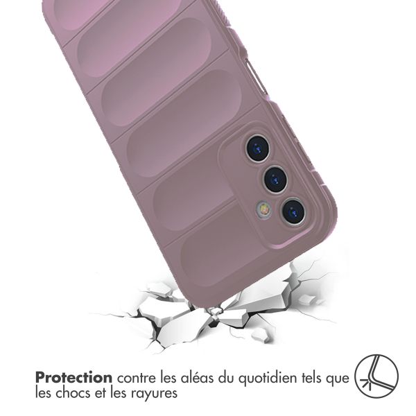 imoshion Coque arrière EasyGrip Samsung Galaxy A14 (5G/4G) - Violet