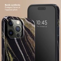 Selencia Coque arrière Vivid Apple iPhone 15 Pro Max - Chic Marble