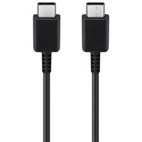 Samsung 2x Original câble USB-C vers USB-C emballage d'usine - 1 mètre - 25 Watt - Noir