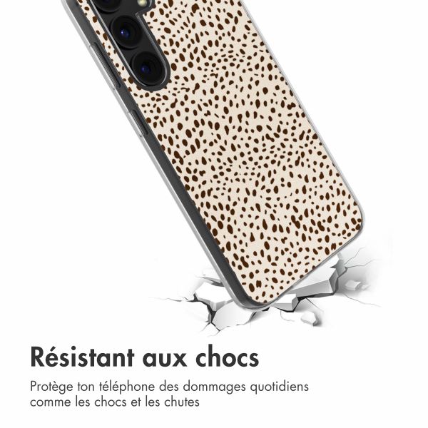 imoshion Coque design pour Samsung Galaxy S24 - Desert Dots