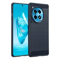 imoshion Coque Brushed OnePlus 12R - Bleu foncé