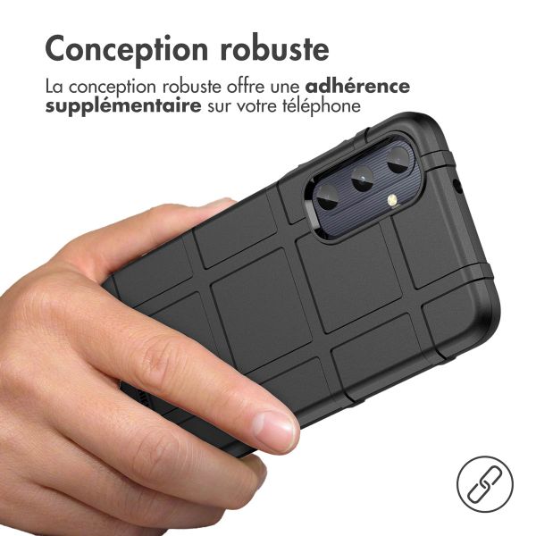 imoshion Coque Arrière Rugged Shield Samsung Galaxy A05s - Noir