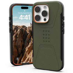 UAG Coque Civilian MagSafe iPhone 16 Pro - Olive Drab