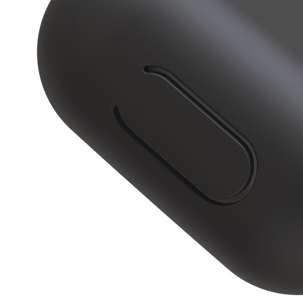 KeyBudz Coque Elevate Protective Silicone Apple AirPods 1 / 2 - Black