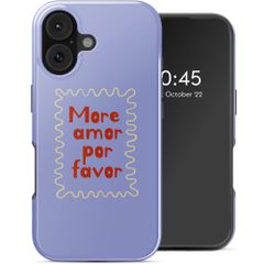 Selencia Coque arrière Vivid avec MagSafe Apple iPhone 17 - More Amor