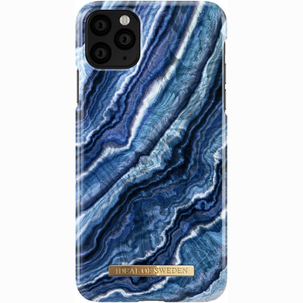 iDeal of Sweden Coque Fashion iPhone 11 Pro Max - Indigo Swirl