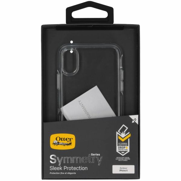 OtterBox Coque Symmetry iPhone Xs / X - Transparent