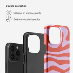 Selencia Coque arrière Vivid Apple iPhone 15 Pro Max - Dream Swirl Pink