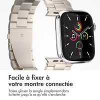 imoshion Bracelet en acier Apple Watch Series 1 á 9 / SE (38/40/41 mm) | Series 10 / 11 (42 mm) - Starlight