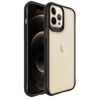 imoshion Coque Rugged Hybrid Apple iPhone 12 Pro Max - Noir / Transparent