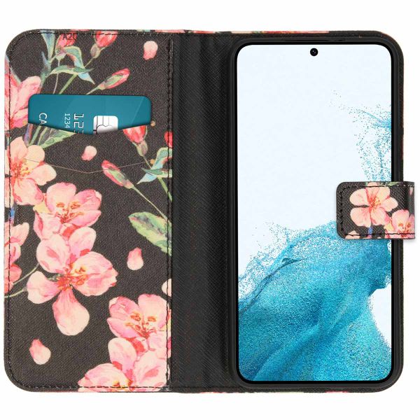 imoshion Coque silicone design Samsung Galaxy S22 - Blossom Black