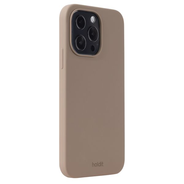 Holdit Coque Silicone Apple iPhone 13 Pro - Mocha Brown