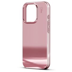 iDeal of Sweden Coque arrière Mirror iPhone 16 Pro - Mirror Rose Pink