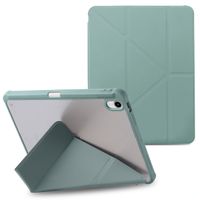 imoshion Coque tablette Origami iPad 11 (2025) 11 pouces / iPad 10 (2022) 10.9 pouces - Vert foncé