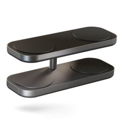 Zens Quattro Wireless Charger Pro 4 - Station de charge sans fil - Compatible Qi2 et MagSafe - Noir