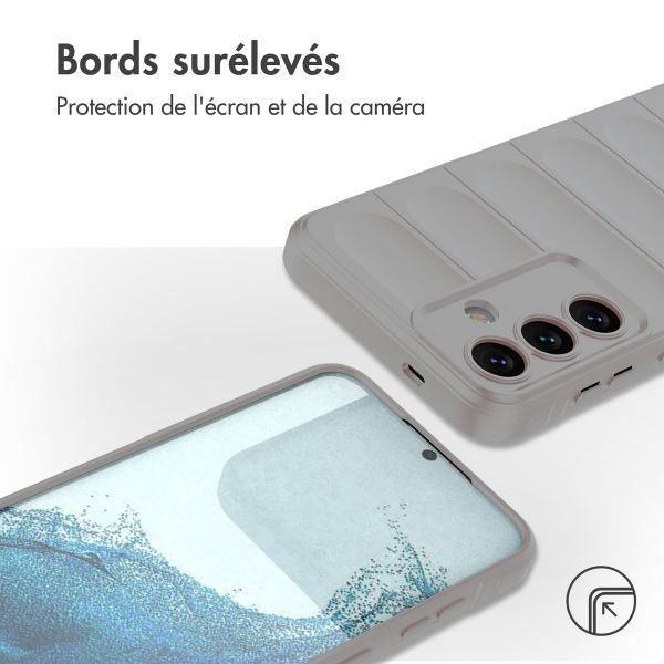 imoshion Coque arrière EasyGrip Samsung Galaxy S24 Plus - Gris