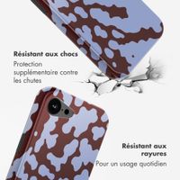 Selencia Coque arrière Vivid avec MagSafe Apple iPhone 16e - Moo'd Lavender Glow