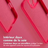 imoshion Coque Couleur avec MagSafe Apple iPhone 16 Pro Max - Neon Pink