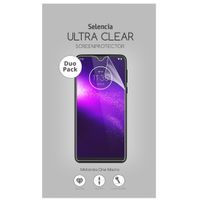 Selencia Protection d'écran Duo Pack Motorola One Macro