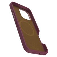 OtterBox Coque en cuir de cactus Symmetry MagSafe iPhone 16 Pro Max - Maroon Bells