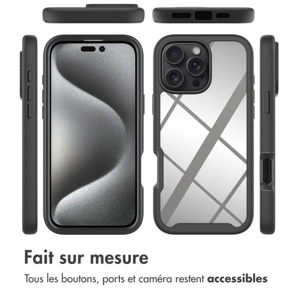 imoshion Coque 360° Full Protective iPhone 16 Pro Max - Noir