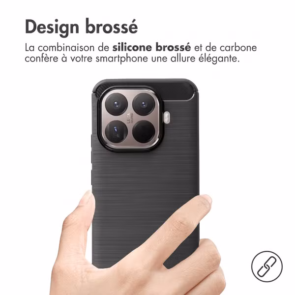 imoshion Coque Brushed Xiaomi 15T Pro - Noir