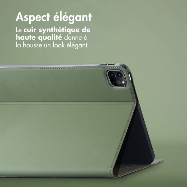 Accezz Coque tablette Classic Apple iPad Pro 11 (2022 / 2021 / 2020 / 2018) - Vert