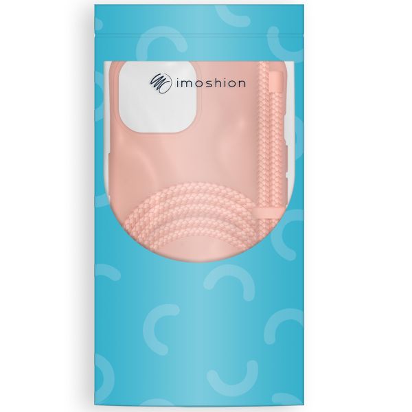 imoshion Coque de couleur avec cordon amovible Samsung Galaxy S22 - Peach