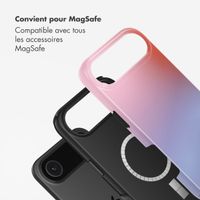 Selencia Coque arrière Vivid avec MagSafe Apple iPhone Air - Gradient Soft Blush