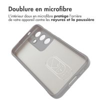 imoshion Coque arrière EasyGrip Samsung Galaxy S24 - Gris