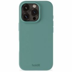 Holdit Coque Silicone iPhone 16 Pro Max - Moss Green